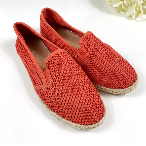 coral espadrilles